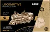 ROBOTIME Roker 3D drevené puzzle Lokomotíva 350 dielikov Náhľad obrázku produktu 8
