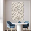 MuchoWow® Poster Blumen - Schwarz - Weiß - Blätter 80x120 Produktbild-Vorschau 5