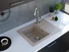 Granitspüle - Spülbecken - Küchenspüle - 58 x 43,5 cm - Produktbild-Vorschau 2