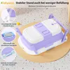 Faltbare Babybadewanne mit Temperaturanzeige & rutschfestem Produktbild-Vorschau 5
