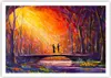 Poster - Poster ohne Rahmen - Wald Baum Natur - 100x70 cm - Produktbild-Vorschau 1