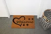 HOME ELEMENTS Rohož z kokosových vláken, Welcome srdíčko, Náhled obrázku produktu 2