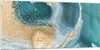 Bilder auf glas - Einteilig - Golden Türkis Hintergrund - Produktbild-Vorschau 1