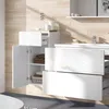 Midischrank Vicco Izan Weiß 36.6 x 76.6 cm mit Schublade Produktbild-Vorschau 5