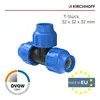 KIRCHHOFF T-Stück Kunststoff , 32 x 32 x 32 mm, für HDPE Produktbild-Vorschau 2