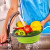 Faltbarer Seiher Sieb Abtropfsieb Nudelsieb Größe S, (Grün) Produktbild-Vorschau 11