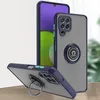 Samsung A22 4G Hülle, Ring Halter Ständer Matte Transluzent Produktbild-Vorschau 1
