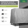 Premium Schutzhülle für Hollywoodschaukel / Gartenschaukel, Produktbild-Vorschau 3