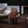 Windlicht 2er Set | Kerzenständer Metall Schwarz | Produktbild-Vorschau 2