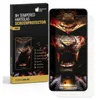 A product box and a screen protector for a smartphone are shown. Produktbild-Vorschau