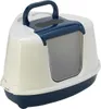 Moderna Lettiera angolare Flip blu scuro/bianco Anteprima dell’immagine prodotto 2