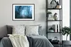 MuchoWow® Gerahmtes Poster Bäume - Natur - Nebel 80x60 cm - Produktbild-Vorschau 2