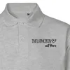 Huuraa Damen Polo Shirt Influencerin mit Herz XL Sport Grey Produktbild-Vorschau 2