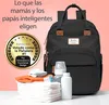 RUVALINO Baby Wickelrucksack, Multifunktional Wickeltasche Produktbild-Vorschau 8