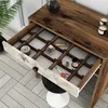 Skye Decor, miroir Lizbon - noyer, blanc, marbre, Voir les images du produit 4