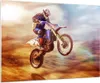 Bilder auf glas - Motor Sport Helm - 100x70cm - Glasbilder Produktbild-Vorschau 1