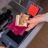 Möbeltresor mit einem Doppelbartschloss von HMF mit 23 cm Breite in Anthrazit Produktbild-Vorschau