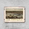 Poster - Canvas - Leinwand - 42 cm x 29,7 cm - Alte Karte Produktbild-Vorschau 1