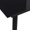 Gartenmöbel-Set 3-tlg. Schwarz pulverbeschichteter Stahl Produktbild-Vorschau 11