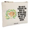 Mr. & Mrs. Panda Schlampermäppchen Hund Blumen Größe M - Produktbild-Vorschau 3