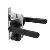 A black and silver door lock mechanism with handles, shown against a white background. Produktbild-Vorschau