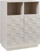 Highboard ‘Bopibobro’ mit 2 Türen 3D-Front 2 Fächer 86 x 64 Produktbild-Vorschau 2