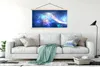 MuchoWow® Textilposter Blau - Weltraum - Sterne 120x60 cm Produktbild-Vorschau 3