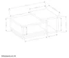 Atypischer KIBOU Couchtisch, Ribbec-Eiche Produktbild-Vorschau 7