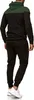 Herren Jogginganzug | Freizeitanzug 984 Schwarz Oliv L Produktbild-Vorschau 3