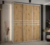 Kleiderschrank ASIRI 10 - 200/45 cm, Weiß / Artisan-Eiche / Produktbild-Vorschau 1