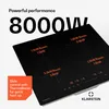 Klarstein PowerGlide indukční varná deska - 4zónová Náhled obrázku produktu 3