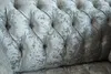 Chesterfield Sessel Fernseh Couch 1 Sitzer Sofa Textil Produktbild-Vorschau 4