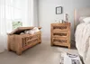 Truhe Vienna 90 x 45 x 43 cm Mango Natur Produktbild-Vorschau