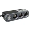 Prise triple, 12 V, 2 ports USB Voir les images du produit 4