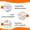 ZMH Deckenleuchte LED Deckenlampe Schlafzimmer Schwarz 32W Produktbild-Vorschau 6