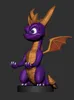 A 3D render of a Spyro the Dragon figurine. Náhled obrázku produktu