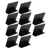 10 pezzi mini lavagna set display nero lavagna buffet segno Anteprima dell’immagine prodotto 3
