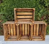 Holzkiste 40x30x23 cm 4er Set - Dekokiste Aufbewahrung als Produktbild-Vorschau 8