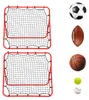 Ikodm 2er Set Fußball-Rückprallnetz mit Stahlrohrrahmen, Produktbild-Vorschau 13