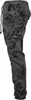 A pair of camouflage cargo pants shown against a white background. Produktbild-Vorschau