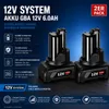 2x Ersatzakku 12V 6,0Ah Li-Ion kompatibel mit Bosch Produktbild-Vorschau 2