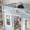 Łóżko piętrowe Flieks 90x200cm z zabezpieczeniem przed Podgląd zdjęcia produktu 9