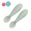 EZPZ Babylöffel Silikon Löffel Tiny Spoon 2 Stück Pastel Produktbild-Vorschau 2