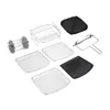 A collection of air fryer accessories laid out on a white background. Podgląd zdjęcia produktu
