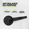 VirtuFit Macebell 10 kg in robusto acciaio, nero, compatto Anteprima dell’immagine prodotto 4
