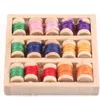 Miniatur Nähmaschine Deko | Miniatur Garnrollen (1 Set) Produktbild-Vorschau 1
