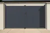 Doppelflügeltor aus Aluminium 4m EIGER H.180cm grau Produktbild-Vorschau 1