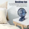 Clip Ventilator Tischventilator USB Ventilator Leise, Mini Produktbild-Vorschau 4
