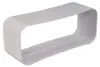 optimAIRo N20025 spojka plochého kanálu 222 x 89 mm bílá Náhled obrázku produktu 2