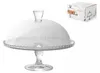 Alzata Patisserie In Vetro Con Cupola Cm32X37H Anteprima dell’immagine prodotto 1